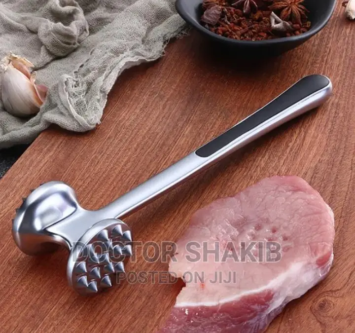 Stainless Steel Double Sided Meat Hammer