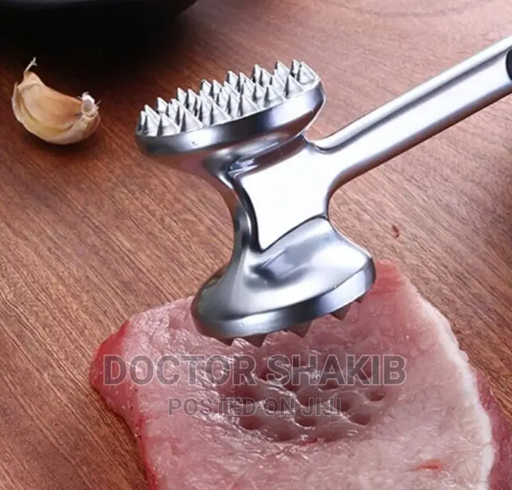 Stainless Steel Double Sided Meat Hammer