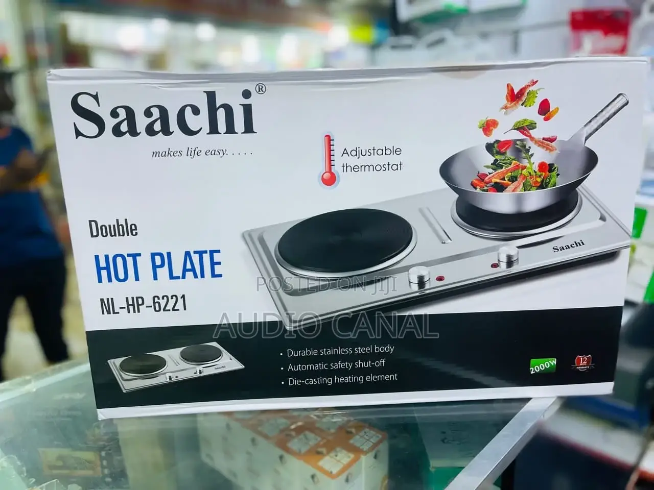 Sachi Double Hot Plate