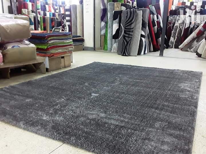 Modern Gray Shaggy Carpet