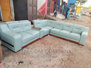 L Leathered Sofa Chairs