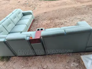 L Leathered Sofa Chairs