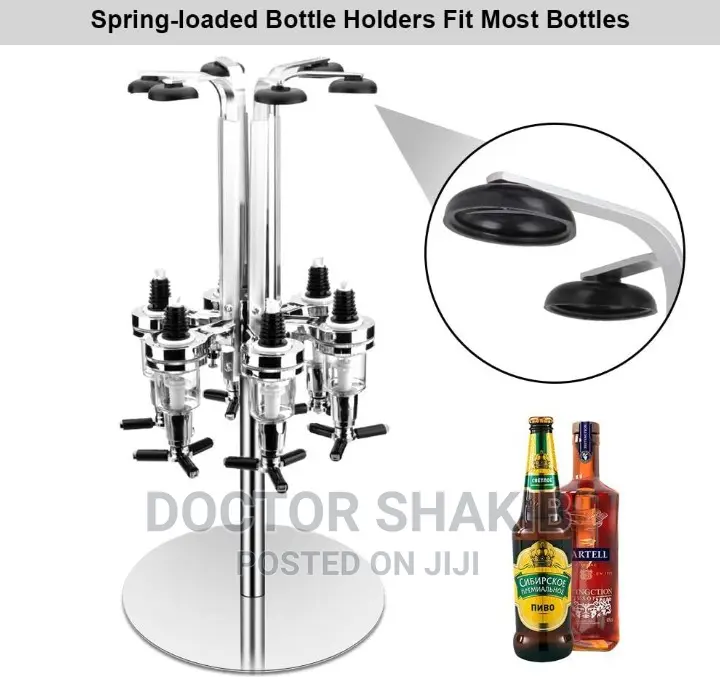 4 Revolving Liquor Dispenser
