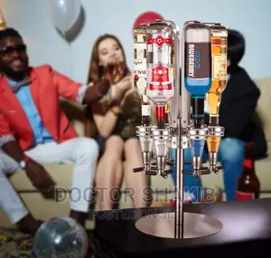 4 Revolving Liquor Dispenser