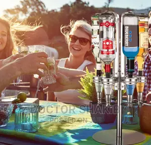 4 Revolving Liquor Dispenser