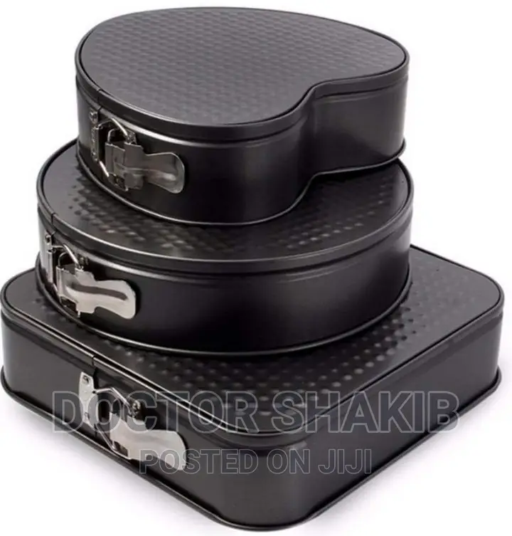 3pcs Cake Mould Nonstick Baking Pans