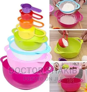 8 Set of Measuring and Mixing Bowls
