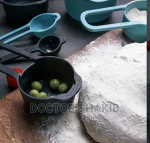 Plastic 6pcs Measuring Spoon Cup Set