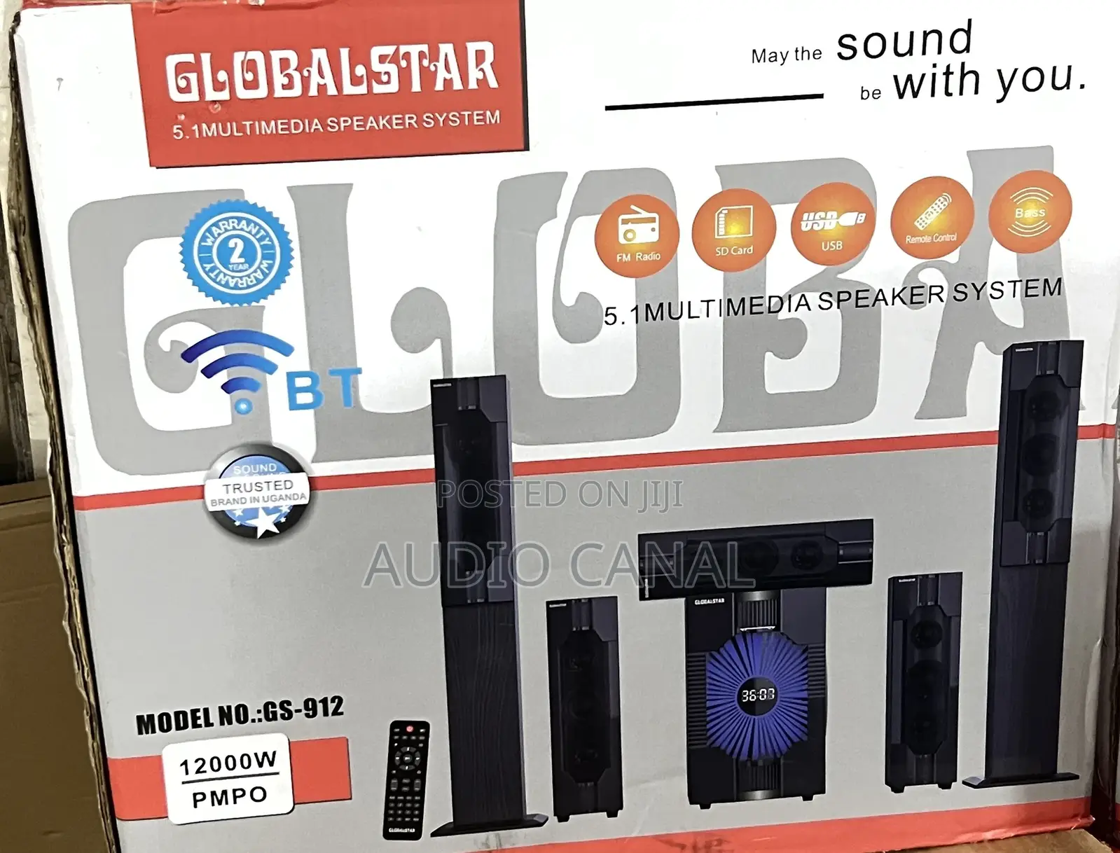 Globalstar 5.1 Channel Multimedia Speaker