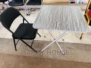Foldable Reading Table and Chair