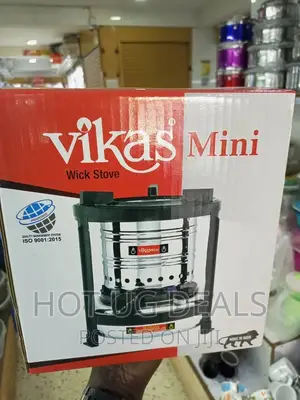 2l Vikas Stainless Paraffin Stove - Silver,Black