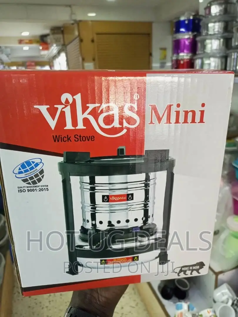 2l Vikas Stainless Paraffin Stove - Silver,Black