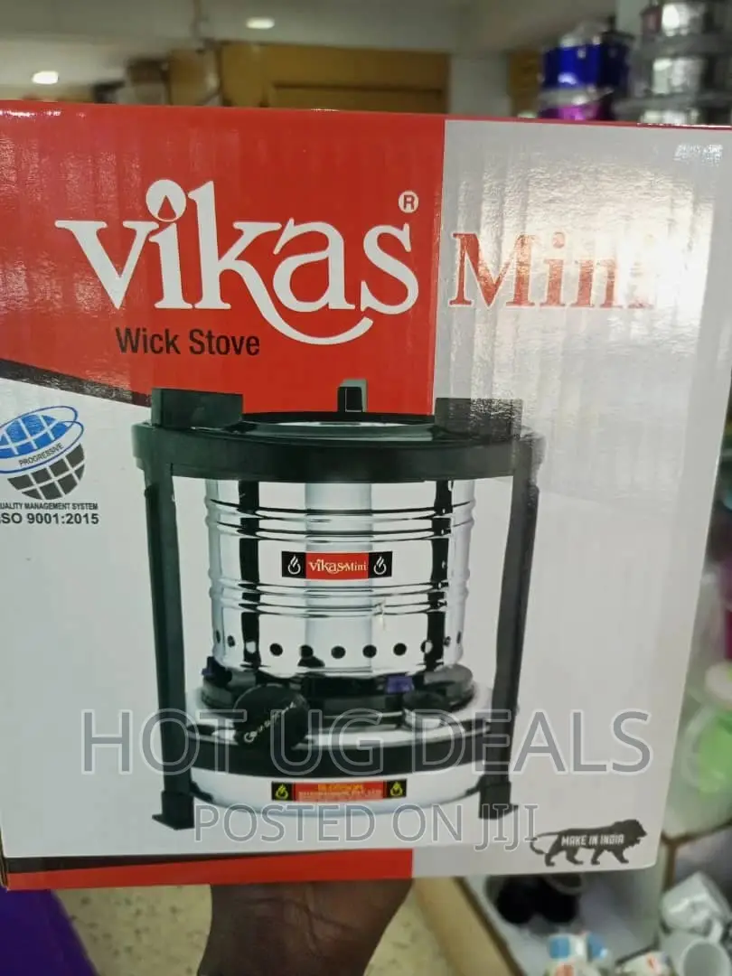 2l Vikas Stainless Paraffin Stove - Silver,Black