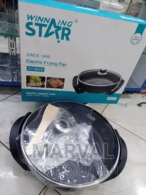 3in 1 Electric Frying Pan (Slow Cooker)