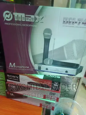 Max Wireless Microphone With Reciever