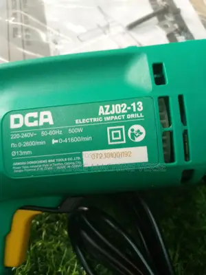 DCA Impact Drill