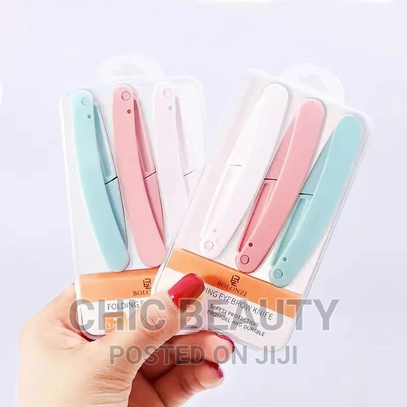 Eyebrow Trimmer/ Facial Hair Razor 3 Pieces in a Pack