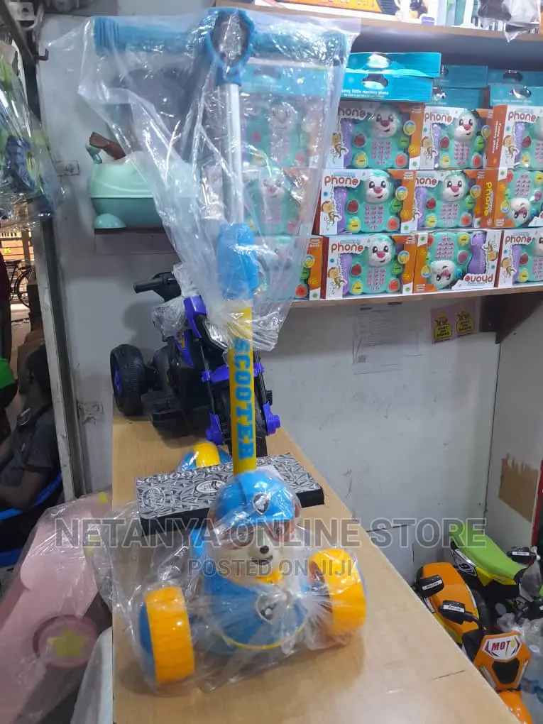 Musical Kids Scooter With Lights