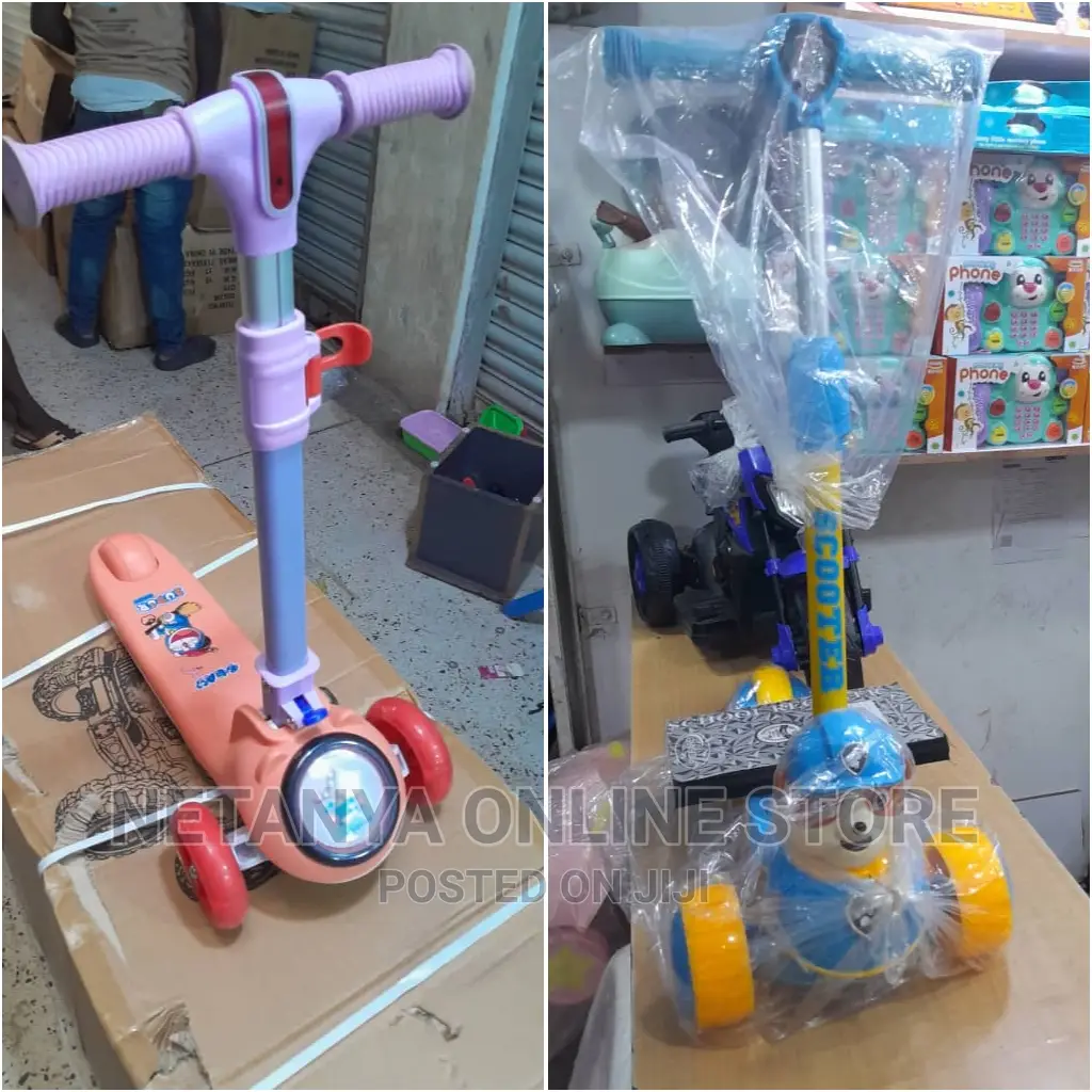 Musical Kids Scooter With Lights