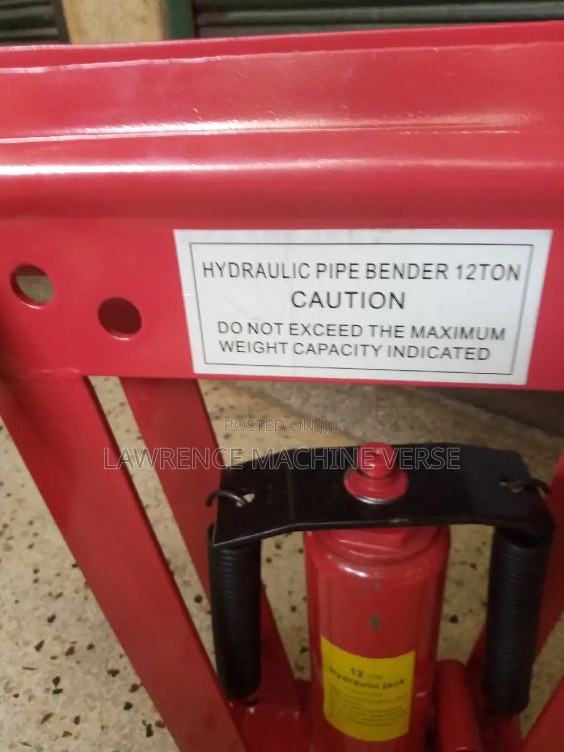 Hydraulic Pipe Bender 12,16 Ton