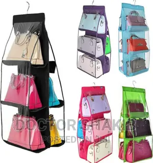 6\8 Grids Foldable Hanging Storage Bag