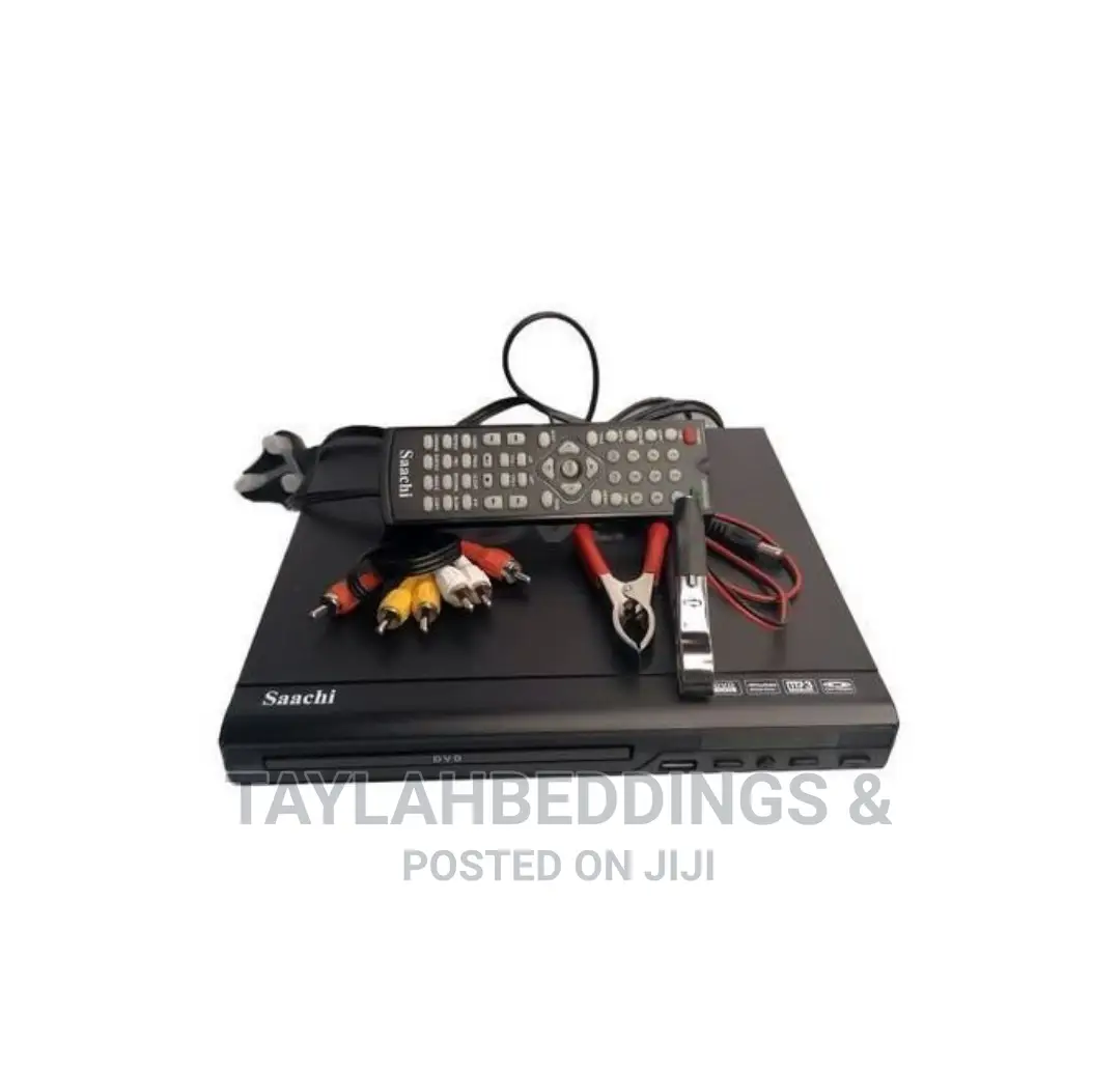 Saachi High Speed DVD Player - Black