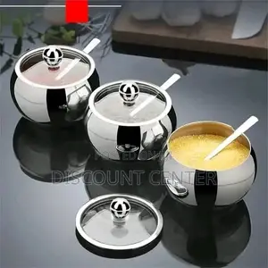 Stainless Sugar Bowl