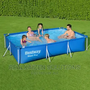 BESTWAY Power Steel Above Ground Swimming Pool 3mx2m