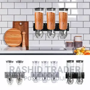 Wall Mounted Triple Cereal Dispenser