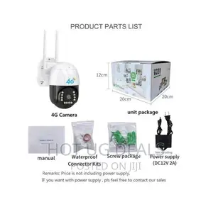V380 4G Simcard Camera - White