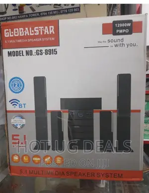 5.1 Global Star Home Theatre Gs-8915 Multispeaker System