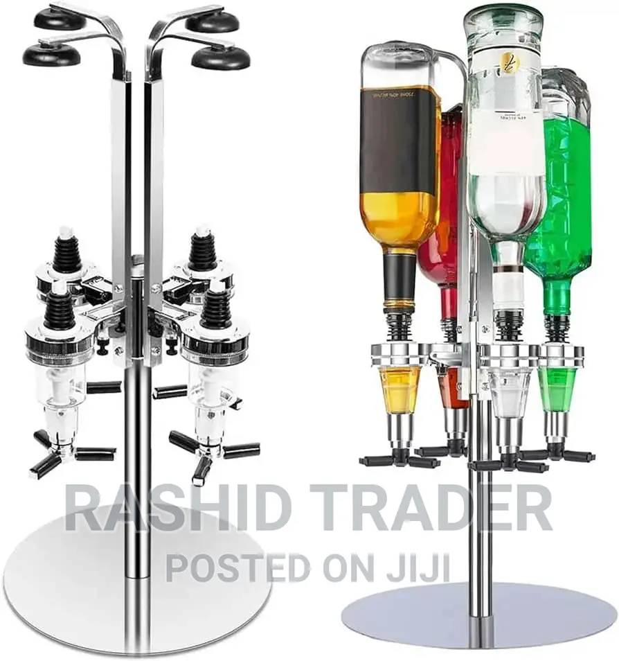 4 Bottle Rotary Stand