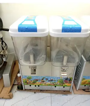 18L Pixel Double Tank, 2 Taps Juice Dispenser