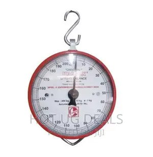 200kg Hanson Weighing Scale With Accurate Measurements - Red