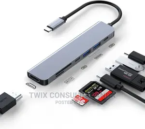 6 in 1 Usb C Hub