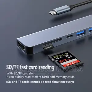 6 in 1 Usb C Hub