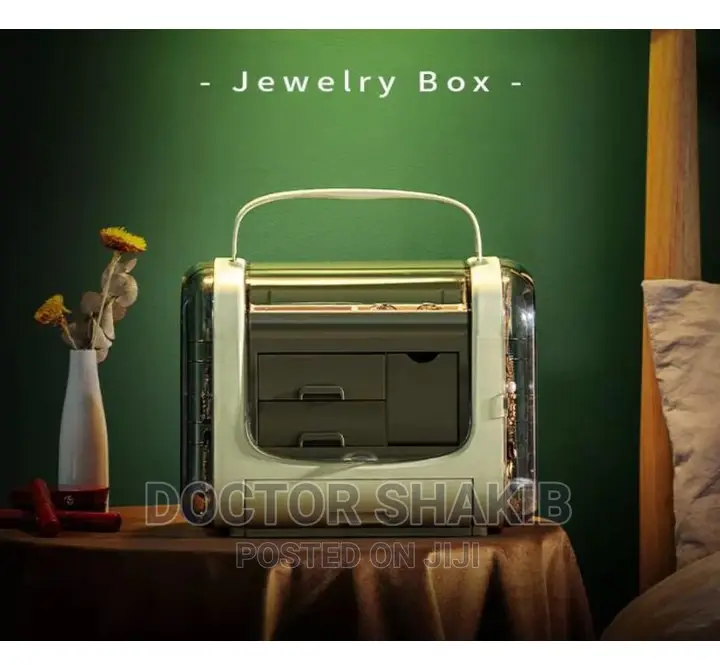 Transparent Acrylic Jewelry Organizer Box