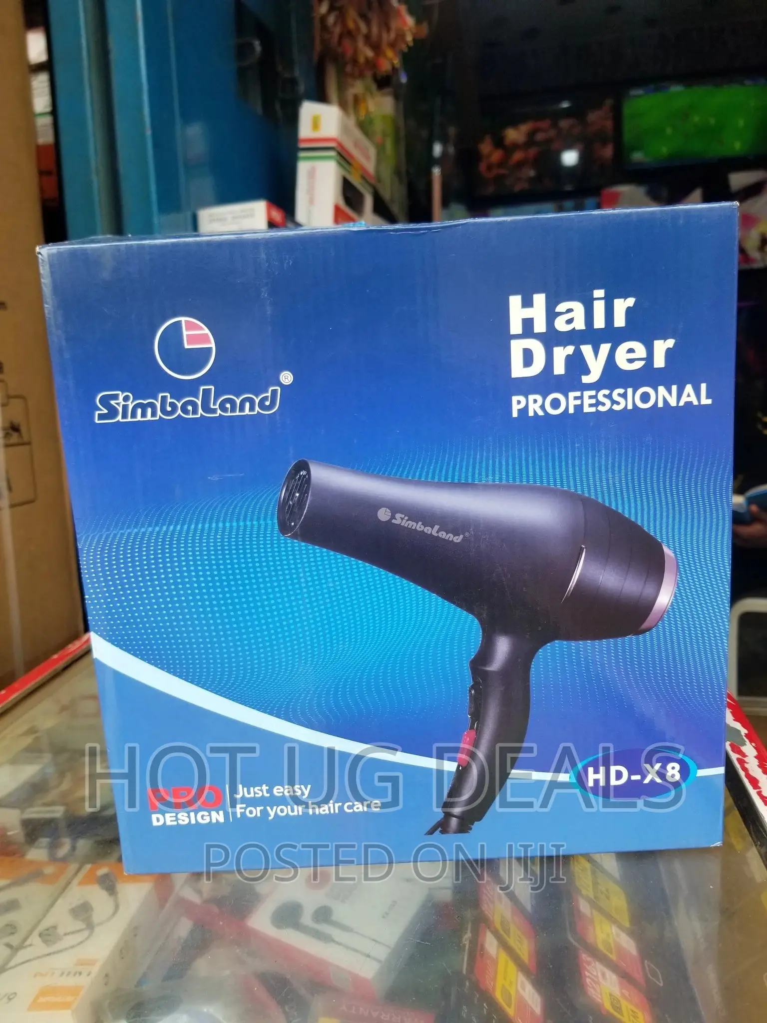 Simbaland Professional Hair Blow Dryer -black