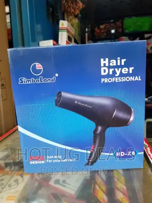 Simbaland Professional Hair Blow Dryer -black