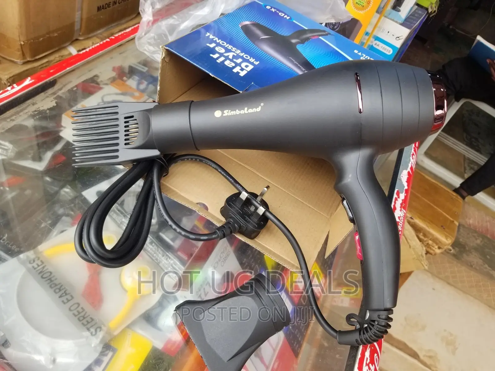 Simbaland Professional Hair Blow Dryer -black
