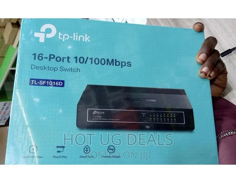 Tp-link Tl-sg1016de 16-port 100mbps Easy Smart Switch - Grey
