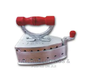 Charcoal Iron With Bellows Foreground - Silver