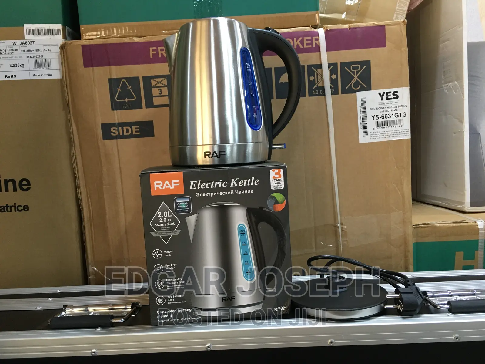 Raf Electric Kettle 1.5L