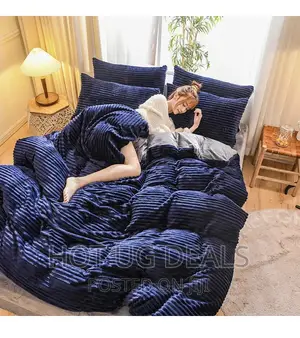 5x6 4pcs Velvet Bedding Set Full Queen King Size Duvet Cover