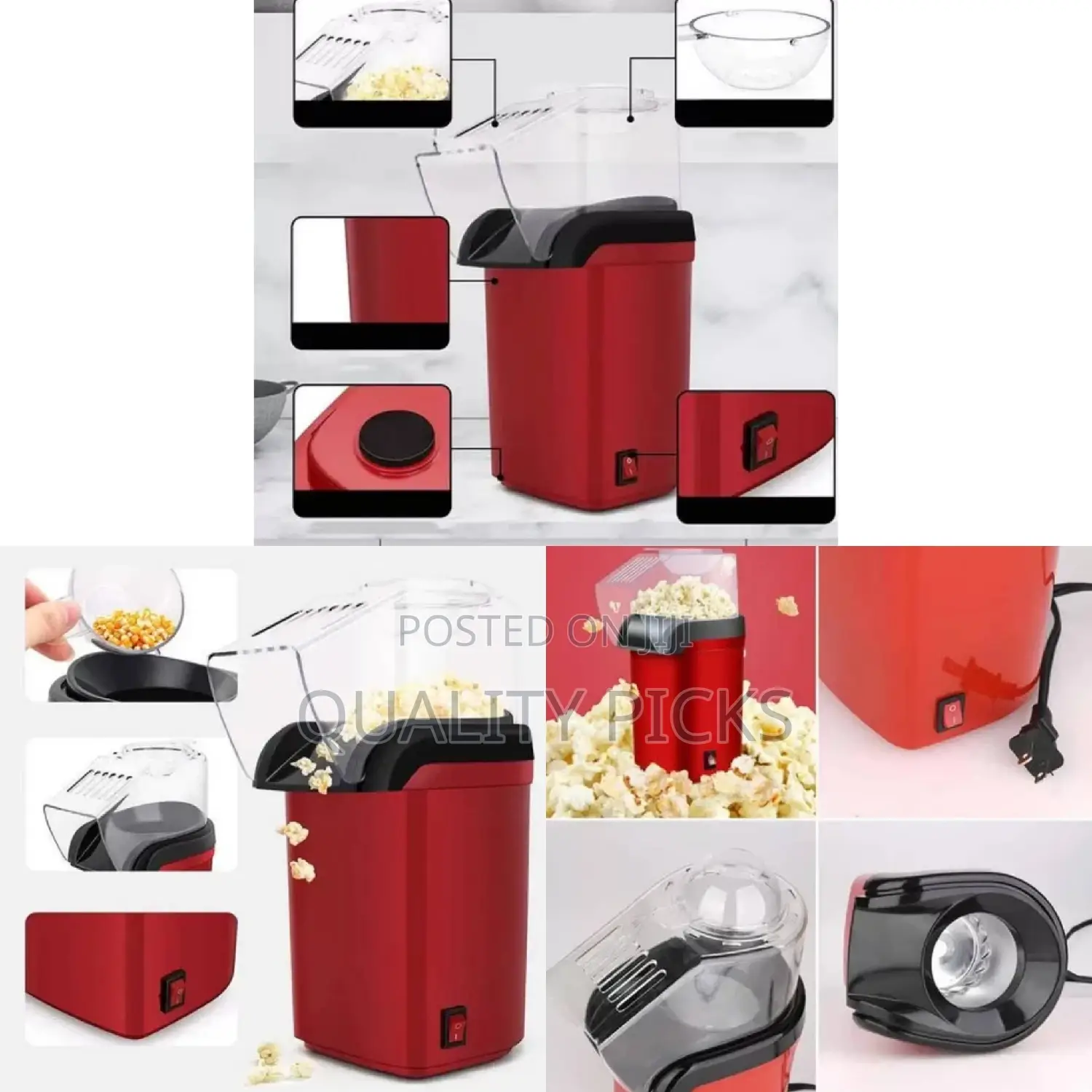Mini Portable Popcorn Maker