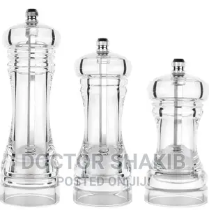 Portable Acrylic Pepper Grinder