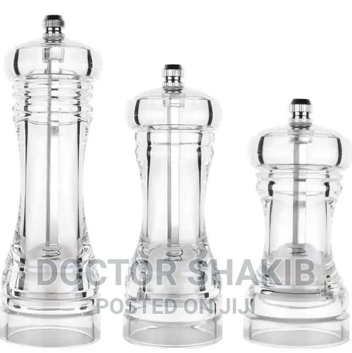 Portable Acrylic Pepper Grinder