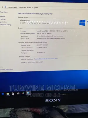 Desktop Computer 4GB Intel Core I5 HDD 500GB