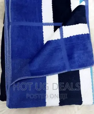 90x180cm Large Cotton Bath Towel- Multicolor