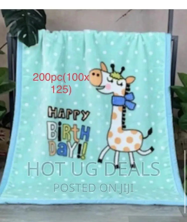 Baby Soft Blanket - Blue Multiple Designs
